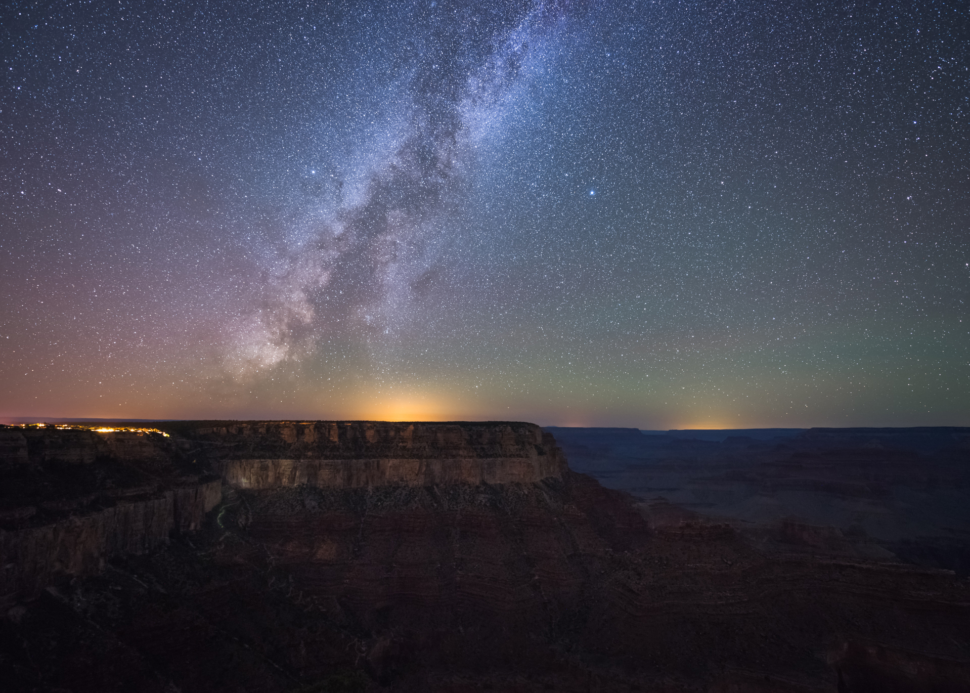 Chasing Milky Way in